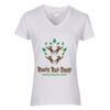 Heavy Cotton Women's V-Neck T-Shirt Thumbnail